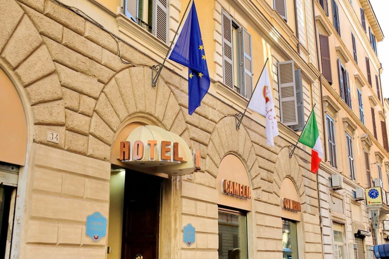 Hotel Camelia Rome Bagian luar foto
